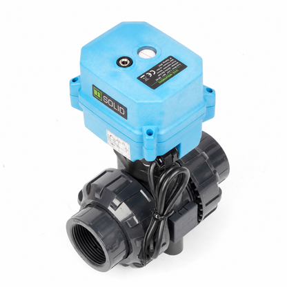 1-1/4" UPVC Motorized Ball Valve - 6