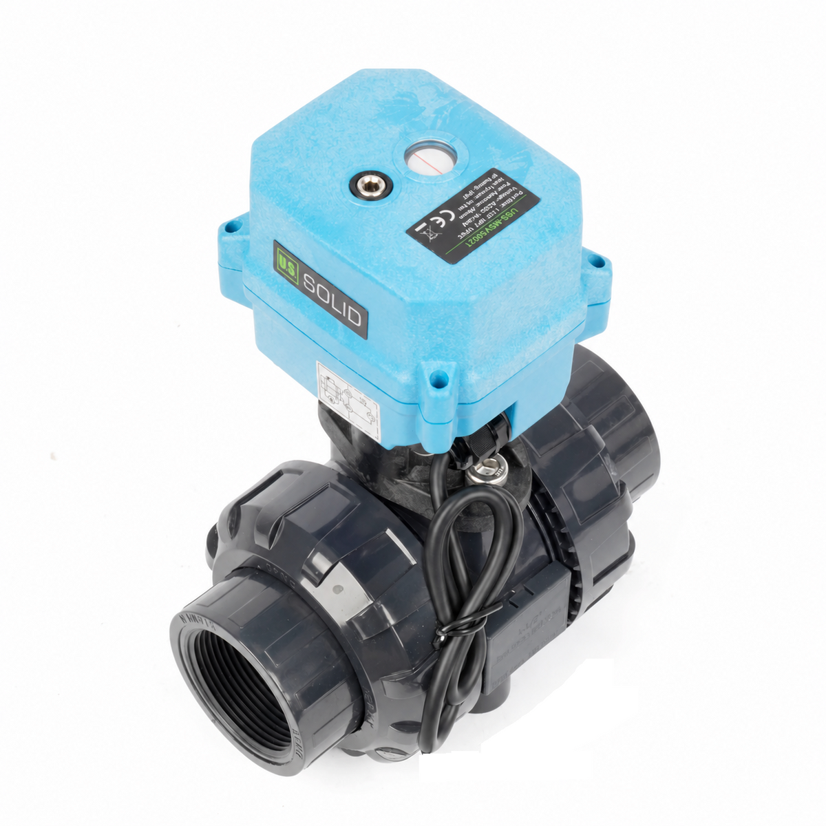 1-1/2" UPVC Motorized Ball Valve - 6