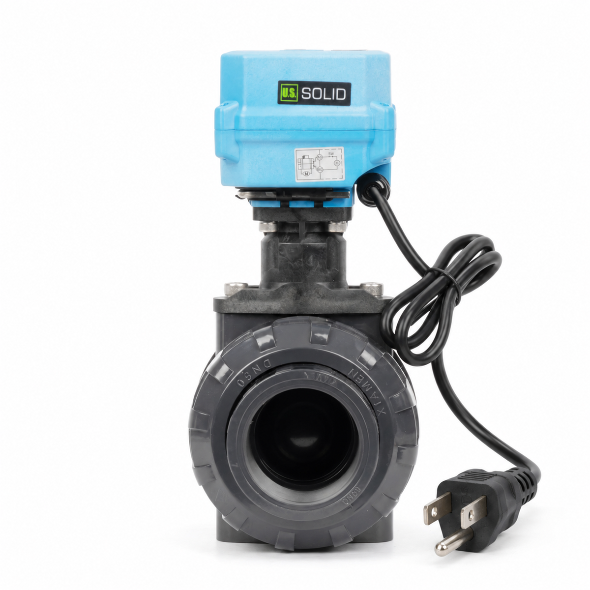 2 " UPVC Motorized Ball Valve - 2