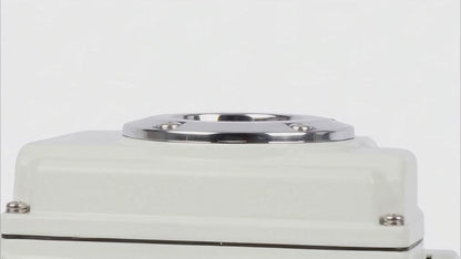 Válvula de bola eléctrica de 1 1/4", válvula de bola industrial de 3 piezas de alta resistencia, acero inoxidable 304.