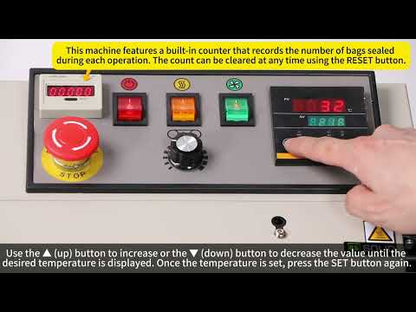 Mesin Pengedap Beg Berterusan Beg Berterusan Mendatar