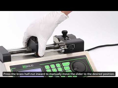Meerkanaals infusie-/afnamepomp, 0,001 µl/min tot 36,859 ml/min, 280 N stuwkracht