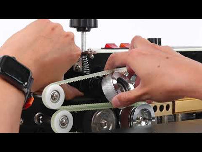 Horizontale continue zakbandsealer voor dikke zakken