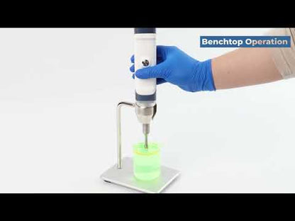 Homogénéisateur ultrasonique portable - Sonificateur de laboratoire, mélangeur, processeur et émulsificateur avec support et mallette de transport, 8 mm, 0,1 à 300 ml, 100 à 230 V