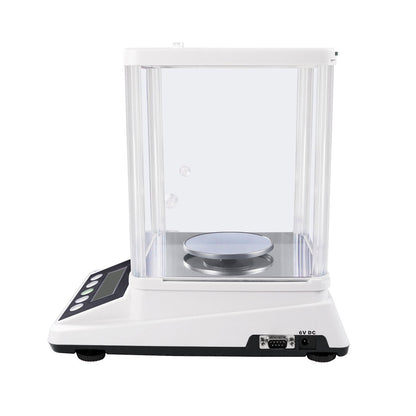 U.S. Solid 0.001 g Precision Balance - Digital Lab Scale 1 mg Analytical Electronic Balance with 2 LCD Screens, 110 g x 0.001g