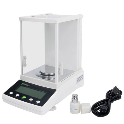 0.1mg Analytical Balance - Automatic Internal Calibration Lab Balance, 220g x 0.0001g , Electromagnetic Force Sensor, RS232