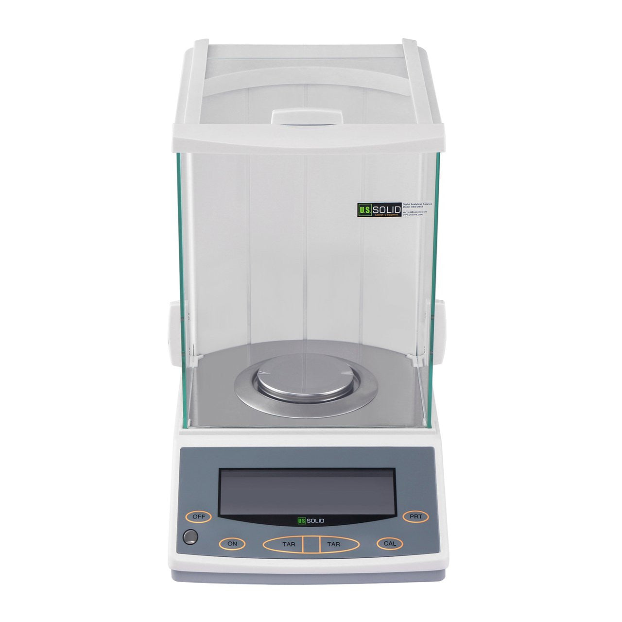 U.S. Solid 200 x 0.0001g Analytical Balance, 0.1 mg Lab Balance Digital Precision Scale(g, ct, oz)