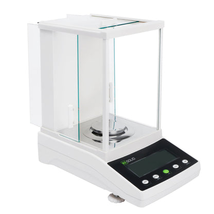 0.1mg Analytical Balance - Automatic Internal Calibration Precision Lab Balance, 120g x 0.0001g , Electromagnetic Force Sensor, RS232