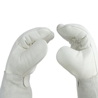 35cm (13.8" L 6.2" W) Long Cryogenic Gloves LN2 Liquid Nitrogen Protective Gloves