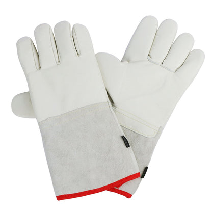 35cm (13.8" L 6.2" W) Long Cryogenic Gloves LN2 Liquid Nitrogen Protective Gloves