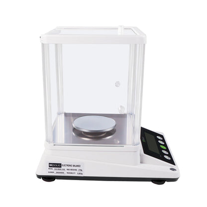 U.S. Solid 0.001 g Precision Balance - Digital Lab Scale 1 mg Analytical Electronic Balance with 2 LCD Screens, 110 g x 0.001g