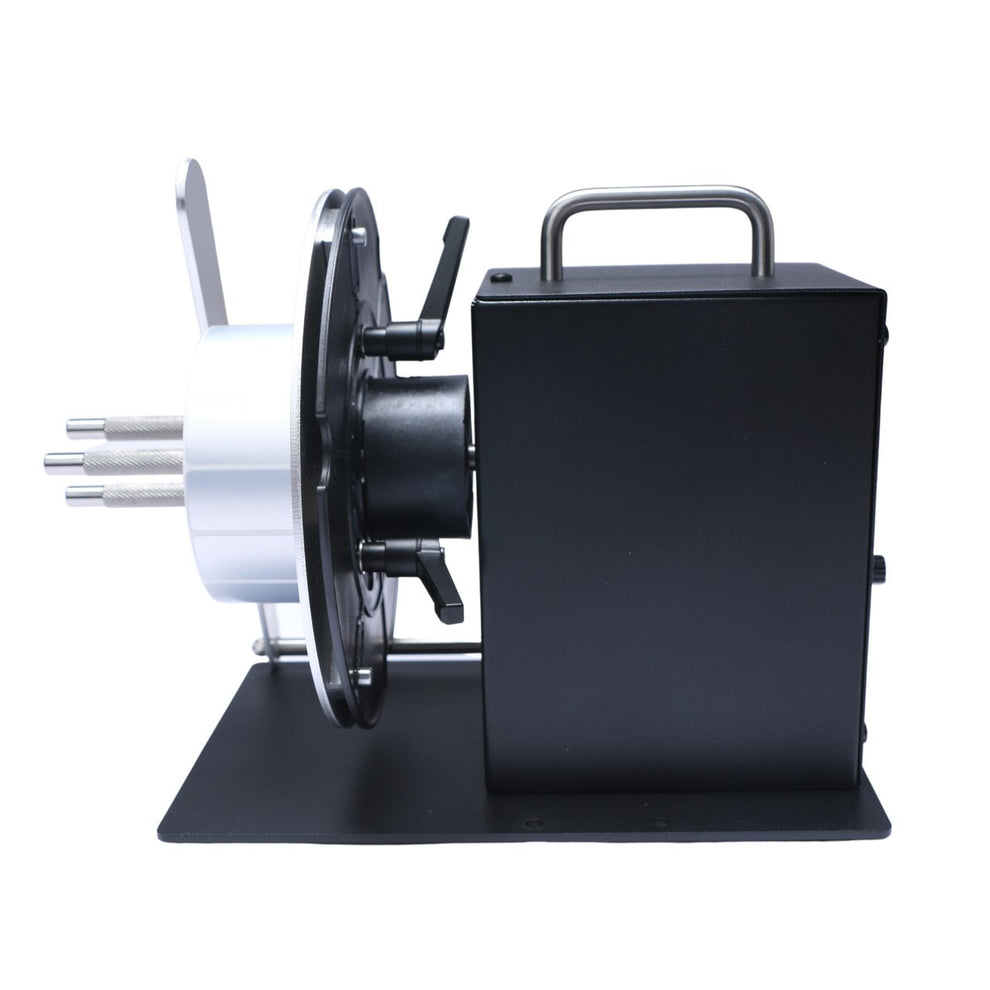 U.S. Solid Automatic Label Rewinder Machine, Speed Adjustable Core Hol