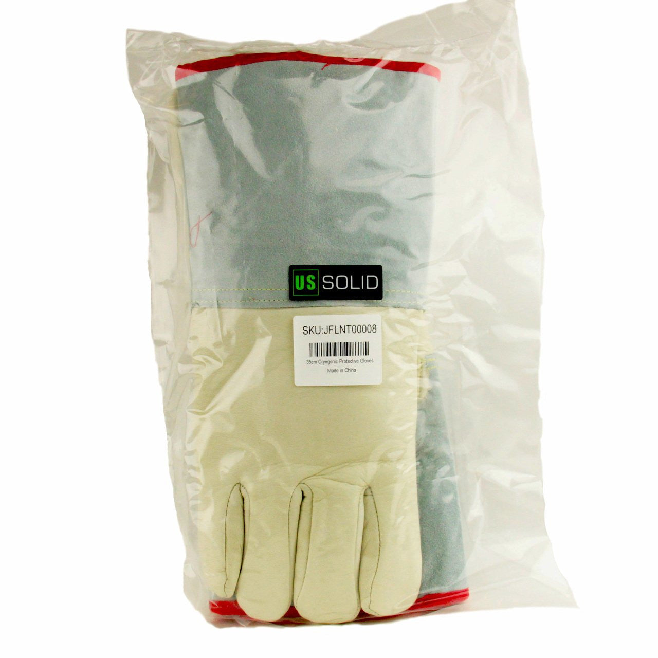 35cm (13.8") Long Cryogenic Gloves LN2 Liquid Nitrogen Protective Gloves