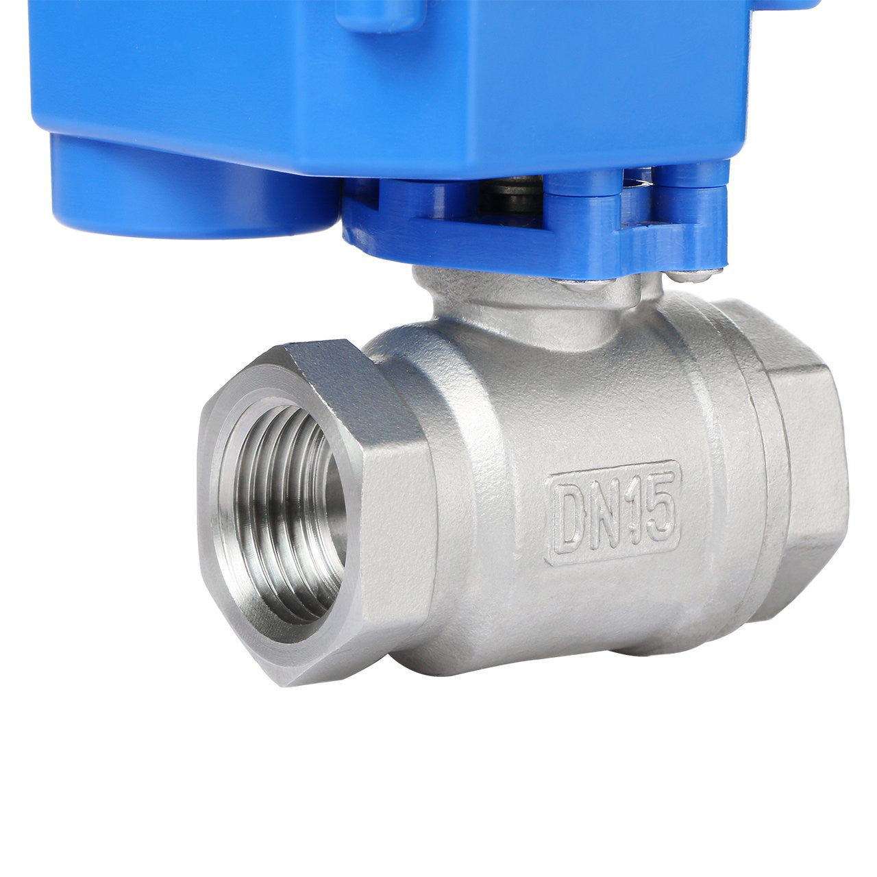 25 Packs Motorized Ball Valve- 1/2” Stainless Steel Electrical Ball Valve with Full Port, 9-24 V AC/DC, 2 Wire Auto Return by U.S. Solid