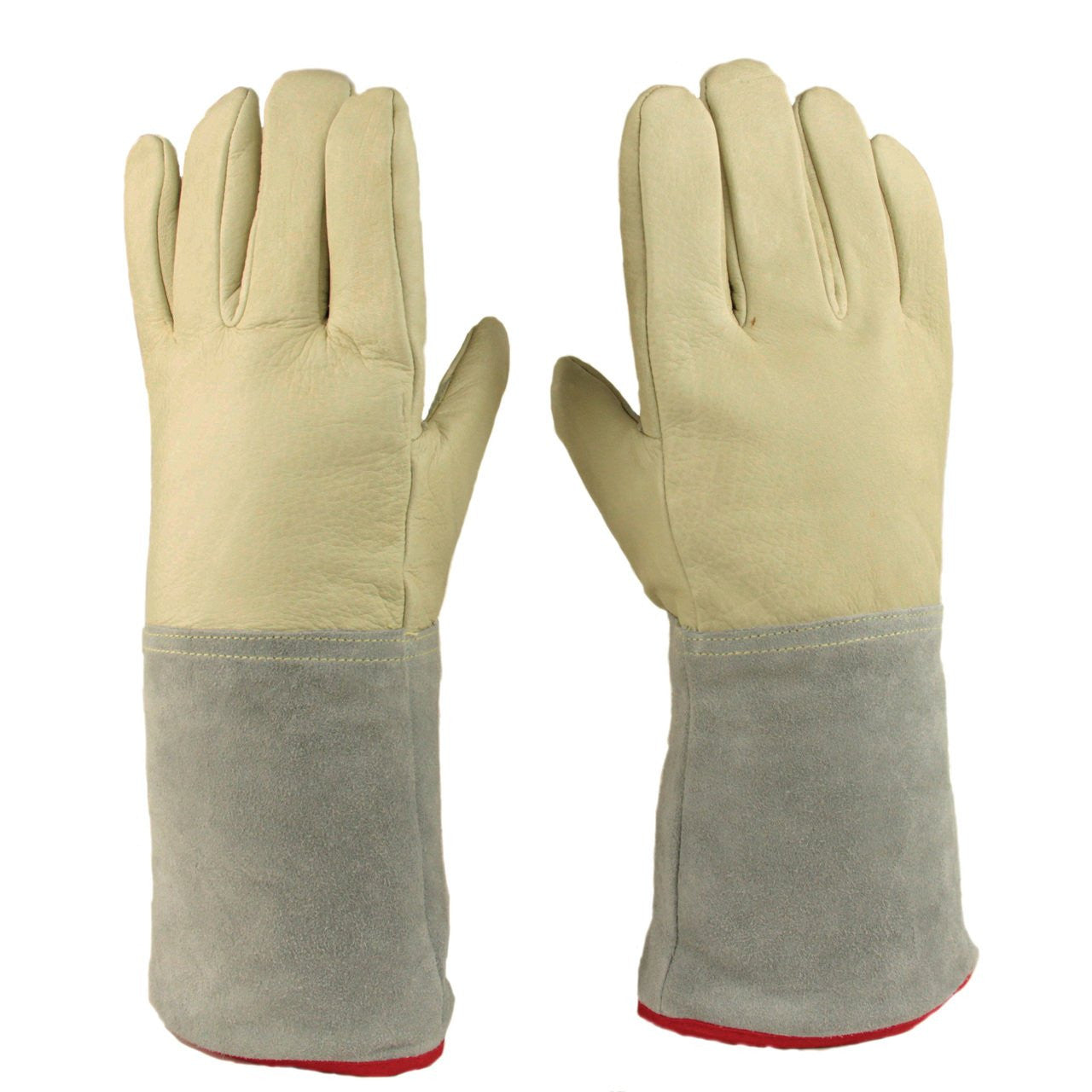 35 cm (13,8 Zoll) lange Kryogenik-Handschuhe – Schutzhandschuhe für flüssigen Stickstoff (LN2)