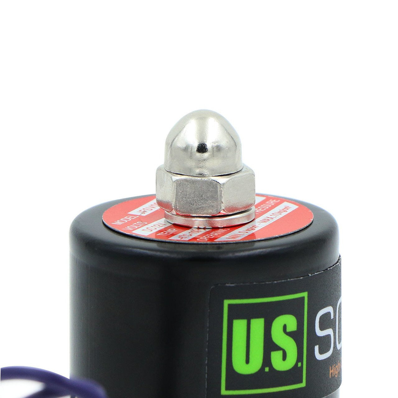 U.S. Solid Electric Solenoid Valve- 1/4" 12V DC Solenoid Valve Stainless Steel Body Normally Closed, VITON SEAL