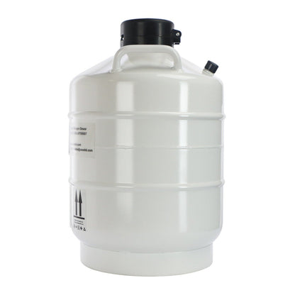 15 L Liquid Nitrogen Tank LN2 Dewar Cryogenic Container with Straps